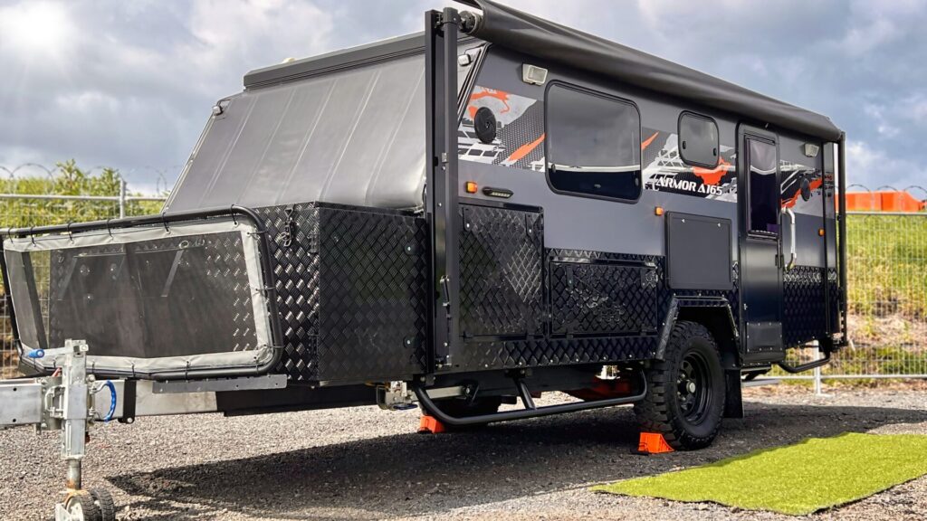 Armor A165 Side view with roof down