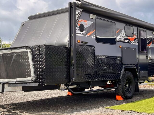 Armor A165 Side view with roof down